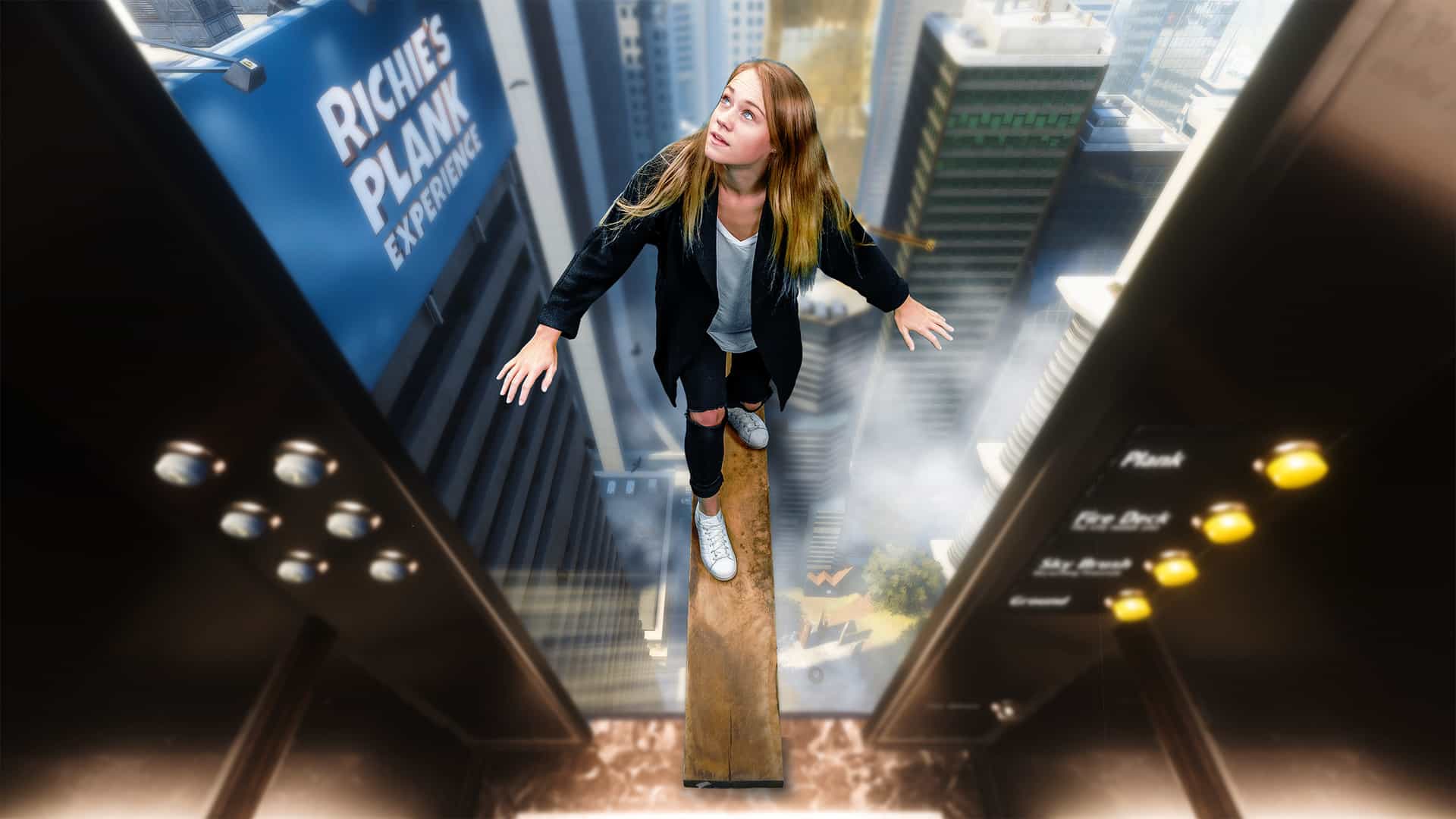 【体验】高空走木板
